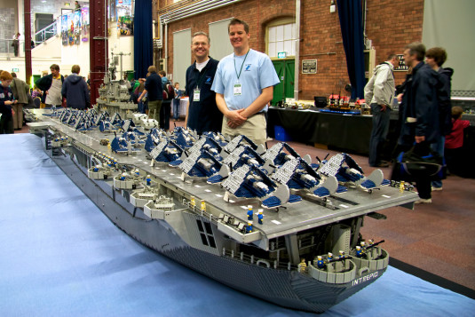 This Lego Aircraft Carrier Is Massive - Check Out The Pictures | War ...