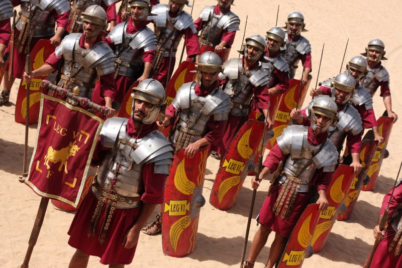 ancient roman soldier