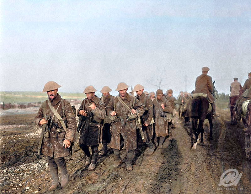 17 Haunting Coloured Pictures From the WW1 Battle of the Somme | War ...