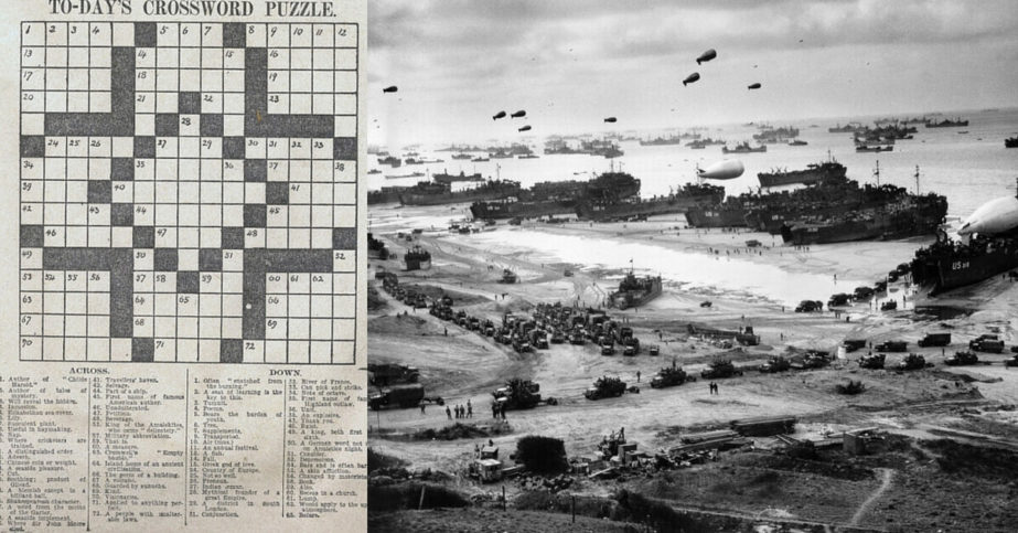 How A Crossword Puzzle Nearly Spelled The End For D Day War History