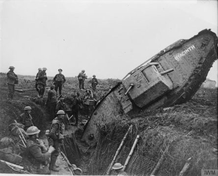 Tanks come of age: the Battle of Cambrai, November, 1917.