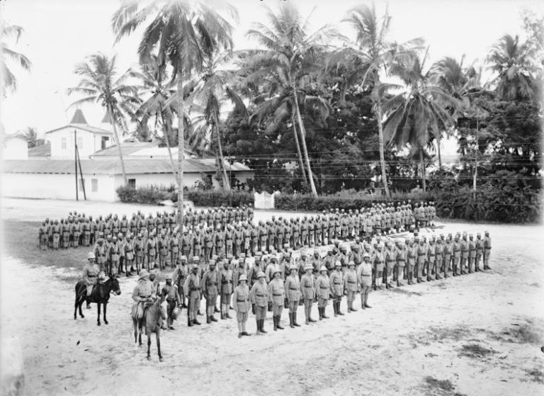 why was east africa greatly affected by the first world war