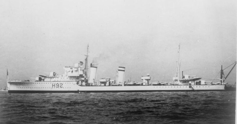 When A British Destroyer Rammed a German Cruiser In World War Two | War ...