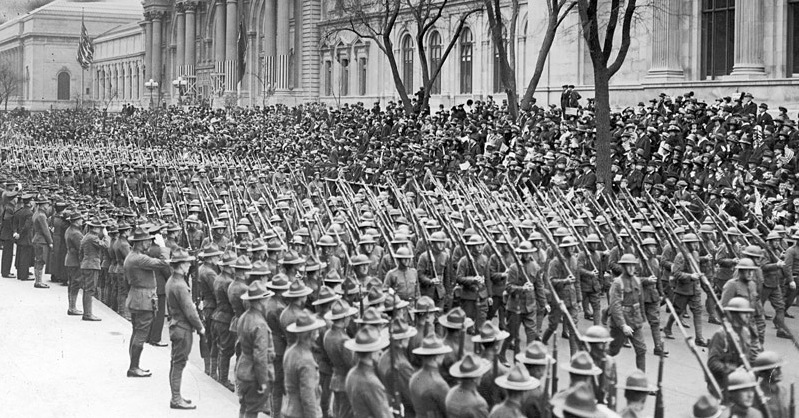New York City's 69th Regiment returned from World War I.