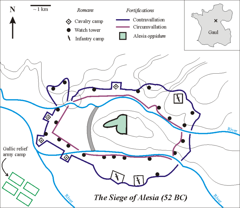 The Battle Of Alesia: The Roman Siege That Completed Julius Caesar's 