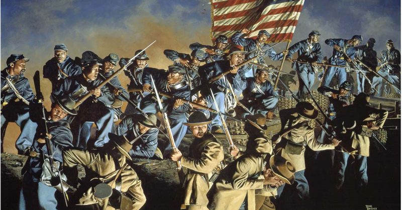 The Birth of the 54th Massachusetts Regiment in the American Civil War ...