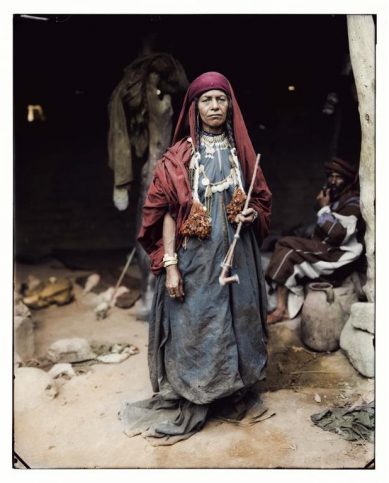 Colorized Photographs Of The Native Bedouin People Before They Fought ...