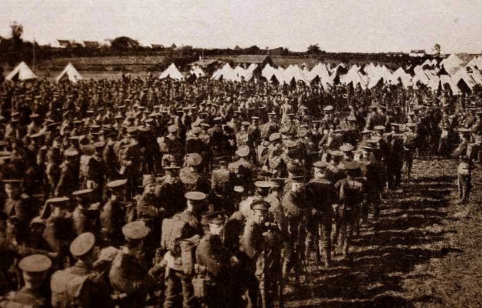 British Expeditionary Force (BEF) at camp