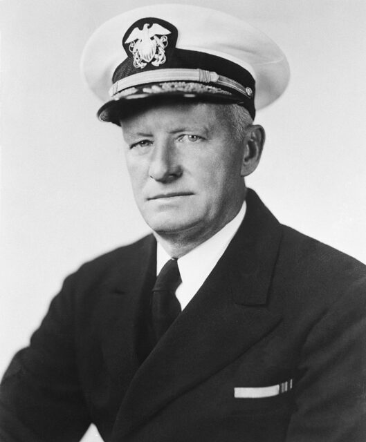 Military portrait of Chester Nimitz