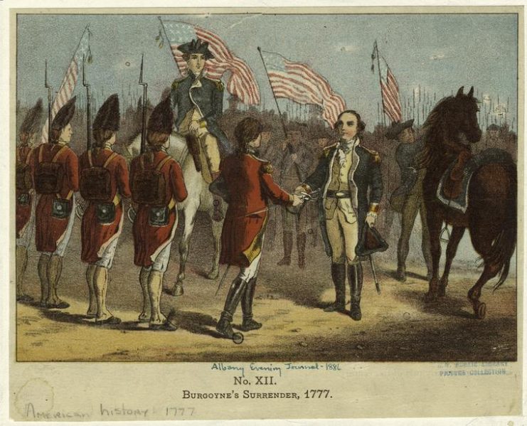 Turning Point Of The Revolution Battles Of Saratoga 1777 War
