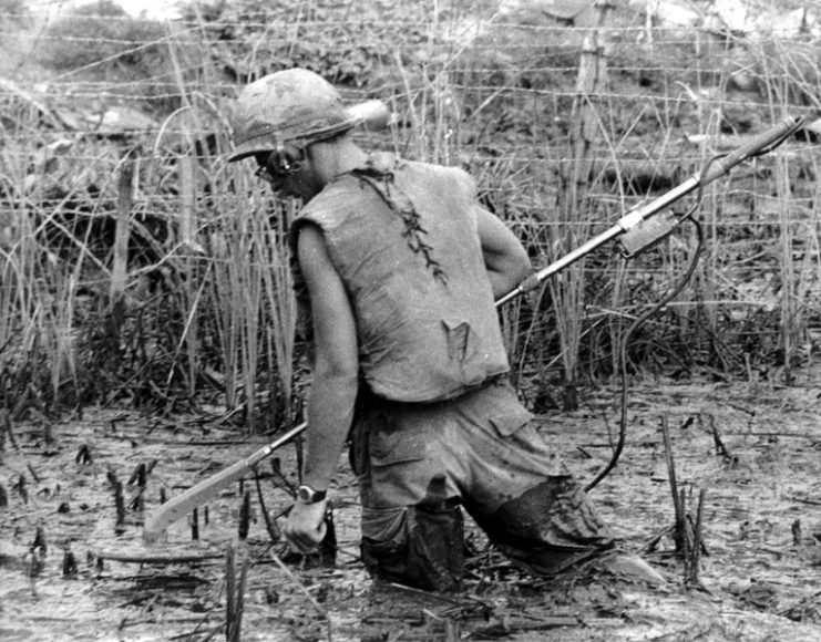 vietnam war traps vietcong