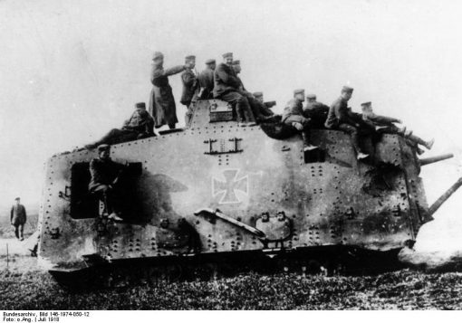 Last of its Kind - Only Remaining German A7V Tank on Display in ...