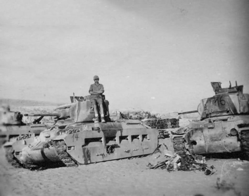 The Queen of the Desert - The British Matilda II Tank in 26 Photos ...