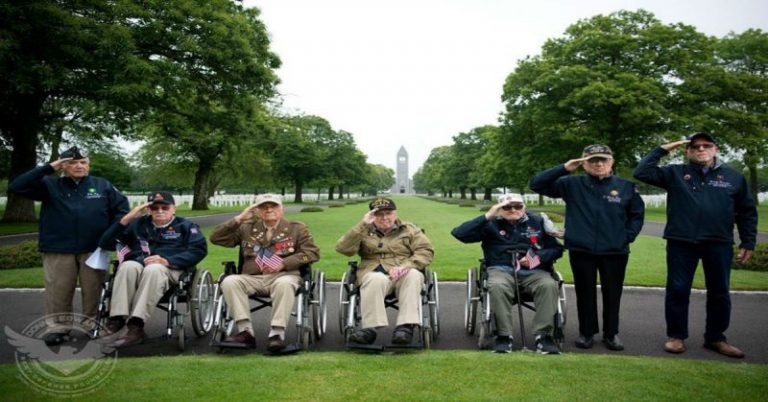 Must See Video: Normandy Vets Return to France Compliments of the Best ...