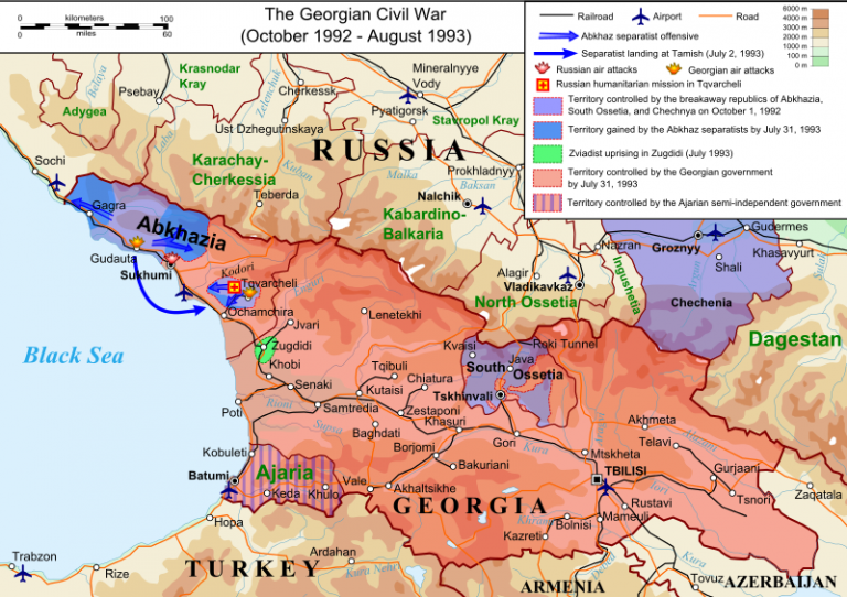 Russian Invasion of Georgia: The South Ossetia Conflict | War History ...