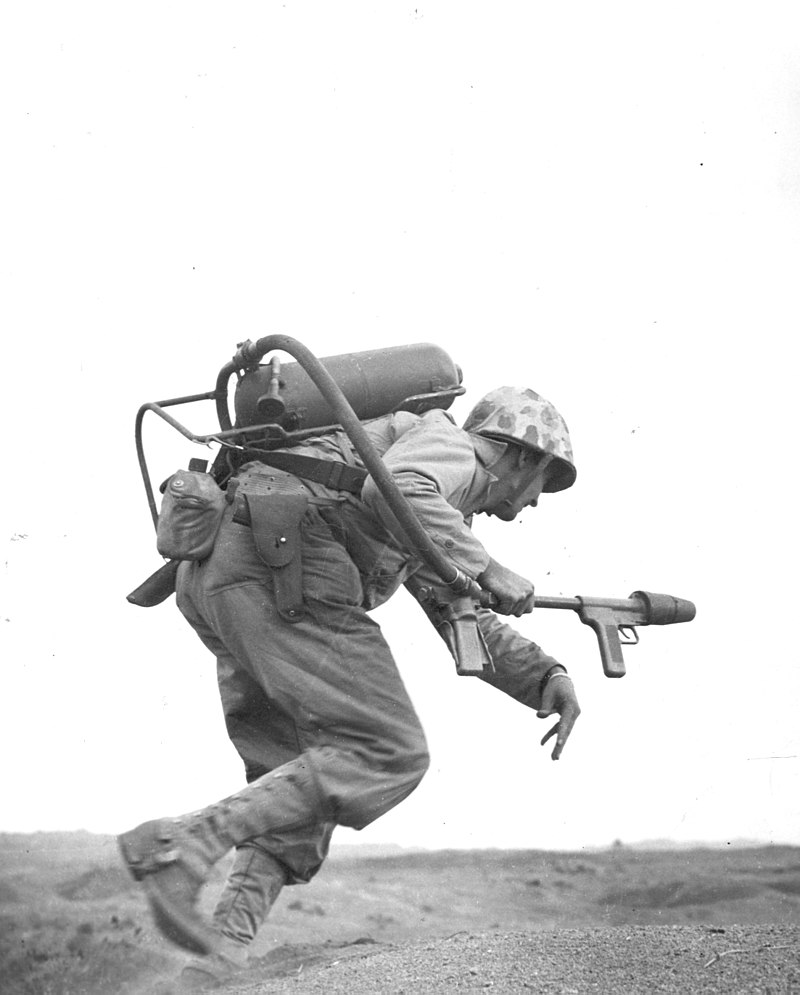 Controversial & Horrifying: 22 Images of Flamethrowers, the Weapon that ...