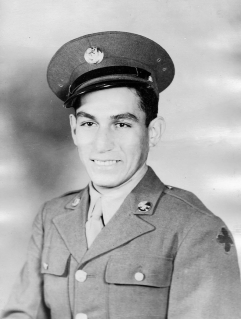 Military portrait of Manuel V. Mendoza