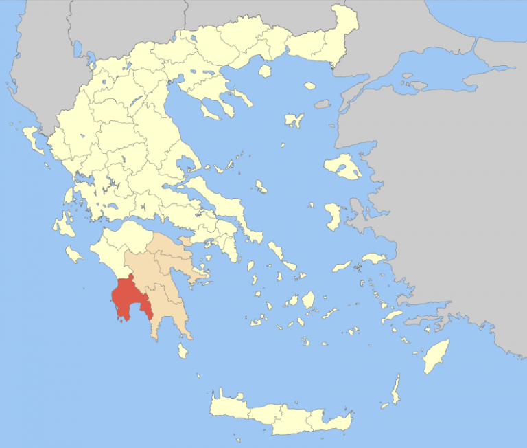 Эвбея на карте греции