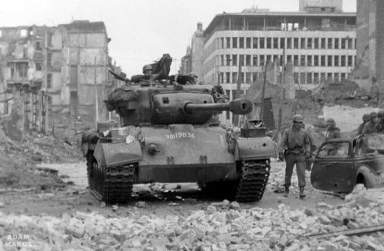 ‘wind ‘em Up!’ - The 'hero Of Cologne' Rides Sherman One More Time 