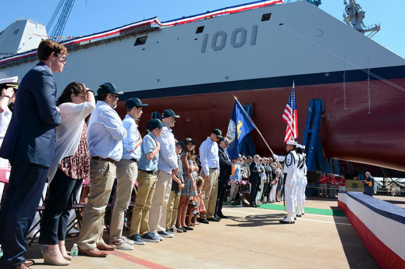 The 1 4 BILLION Zumwalt Class Destroyer USS Michael Monsoor