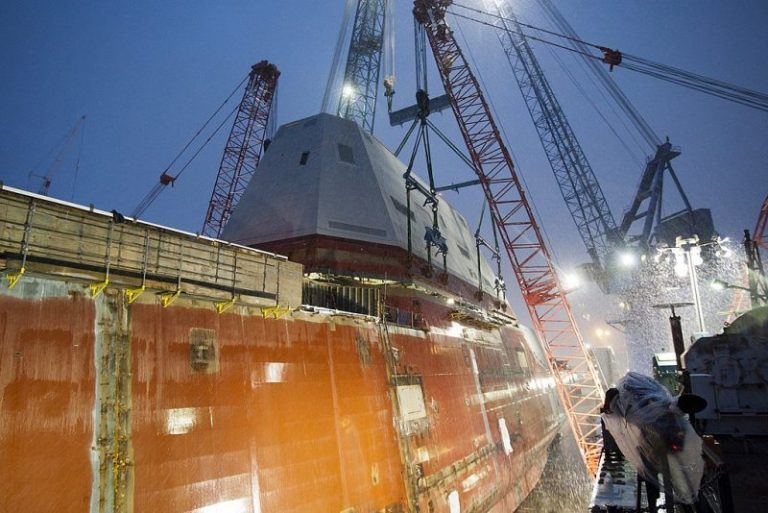 The $1.4 BILLION Zumwalt-Class Destroyer USS Michael Monsoor ...