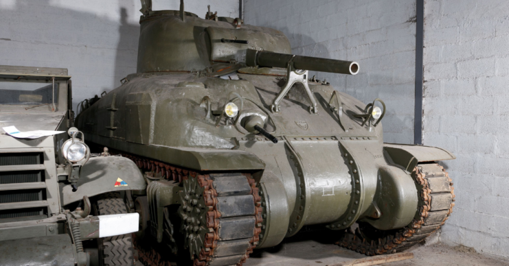 1943 M4A1 Grizzly Variant of Sherman Medium Tank for sale on BaT