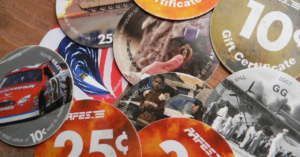 pogs used as "gift certificates" on military bases