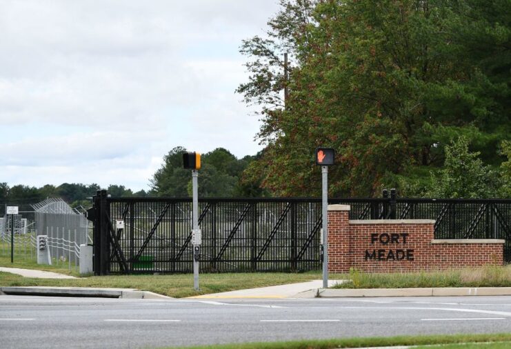 Entrance to Fort Meade, Maryland