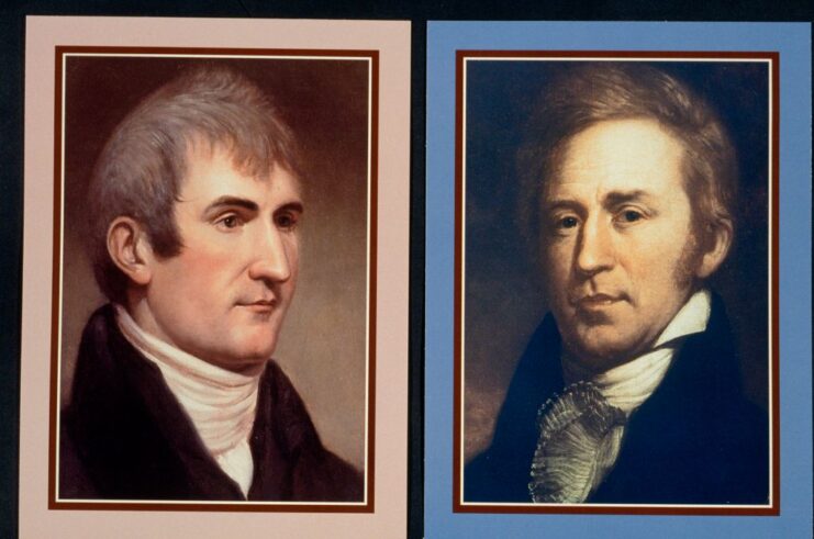 Portraits of Meriwether Lewis and William Clark