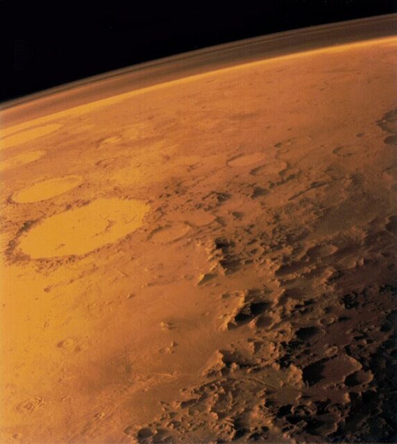 View of the surface of Mars