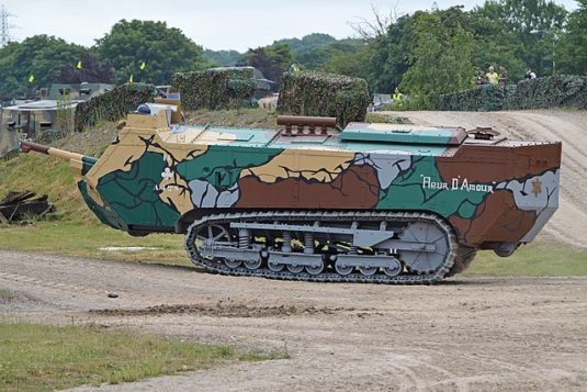 The Saint-Chamond: The WWI Tank That's No Longer Considered A Tank ...