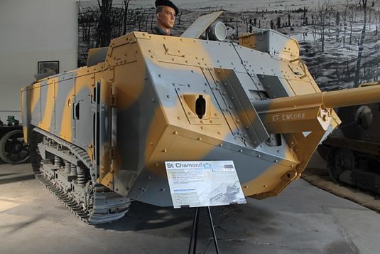 The Saint-Chamond: The WWI Tank That's No Longer Considered A Tank ...