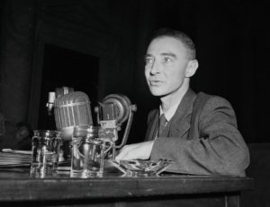 J Robert Oppenheimer Testifying