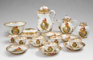 Meissen armorial tea and coffee service