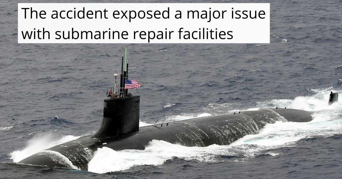 A Damaged US Navy Sub Struck An Underwater Mountain, Officials Say ...