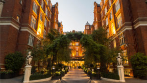 St Ermin's Entrance - Spy Hotel in London UK