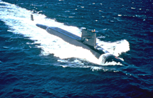 USS Lafayette at sea