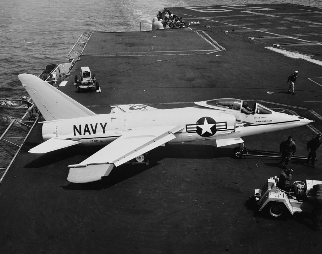 Grumman F Tiger The Us Navy S Second Supersonic Aircraft Has A