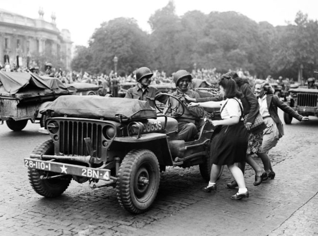 These Images Show How The French Celebrated Following The Liberation Of 