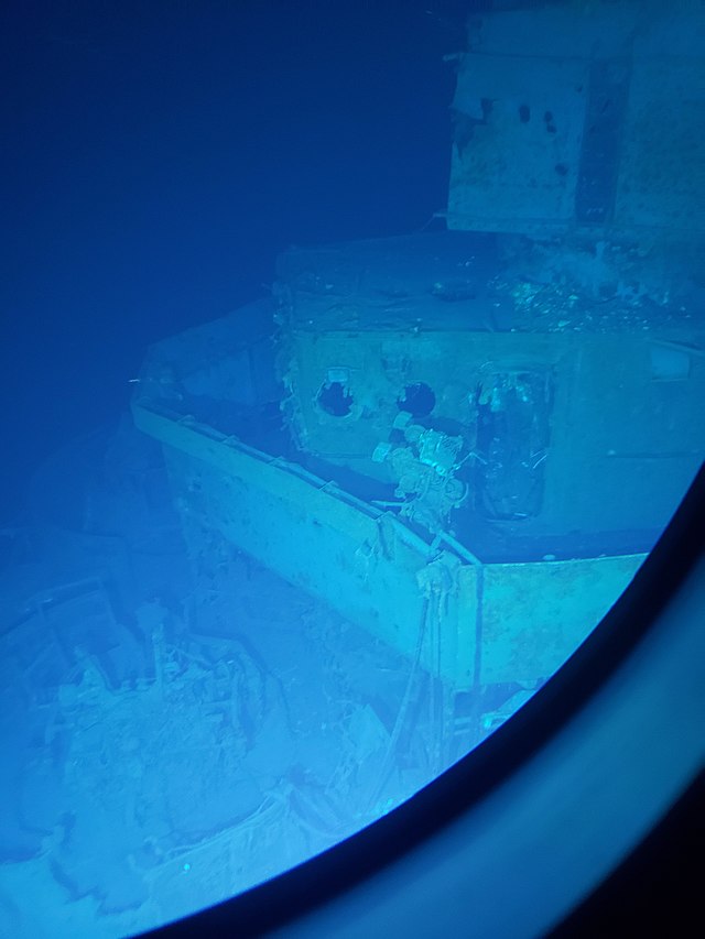 The Wreck Of The USS Johnston (DD-557) Was Once The Deepest Ever ...