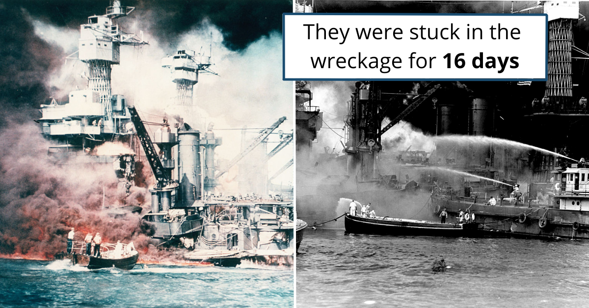 Three Sailors Were Trapped Inside a Battleship Following the Attack on ...