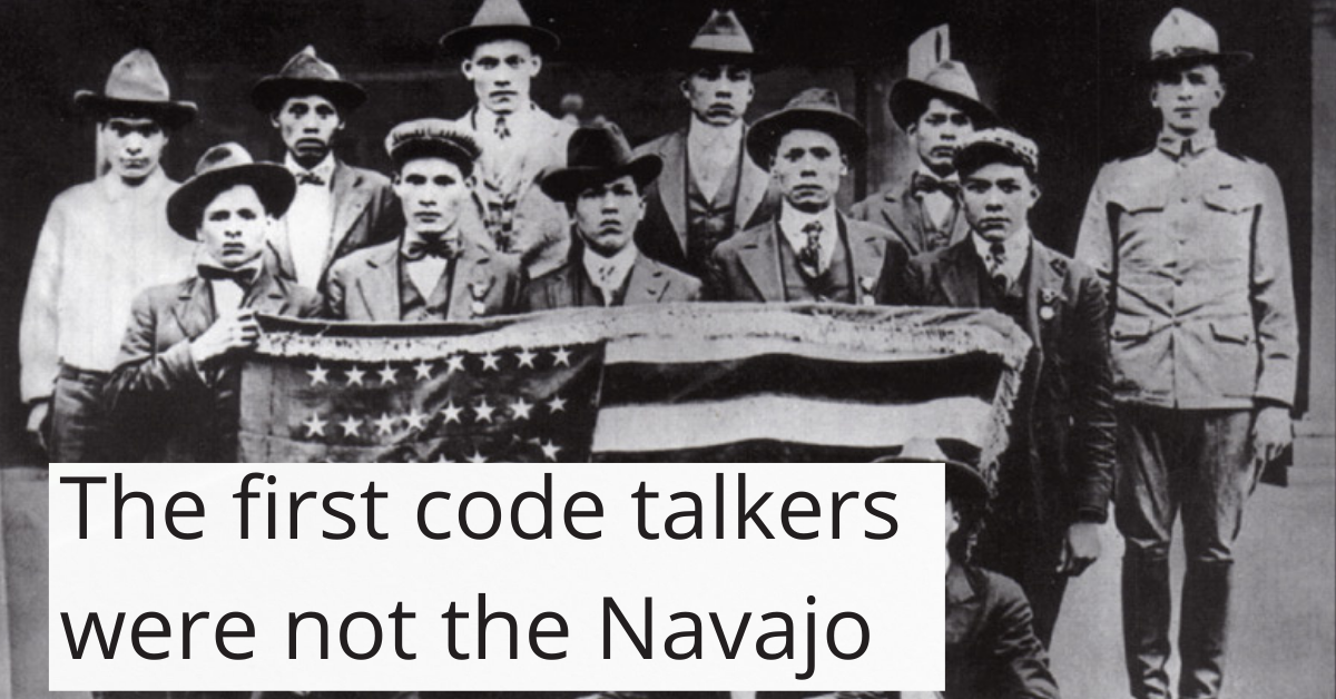 Code Talkers - World War I Centennial