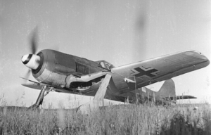 Focke-Wulf Fw 190 A-6 parked in grass