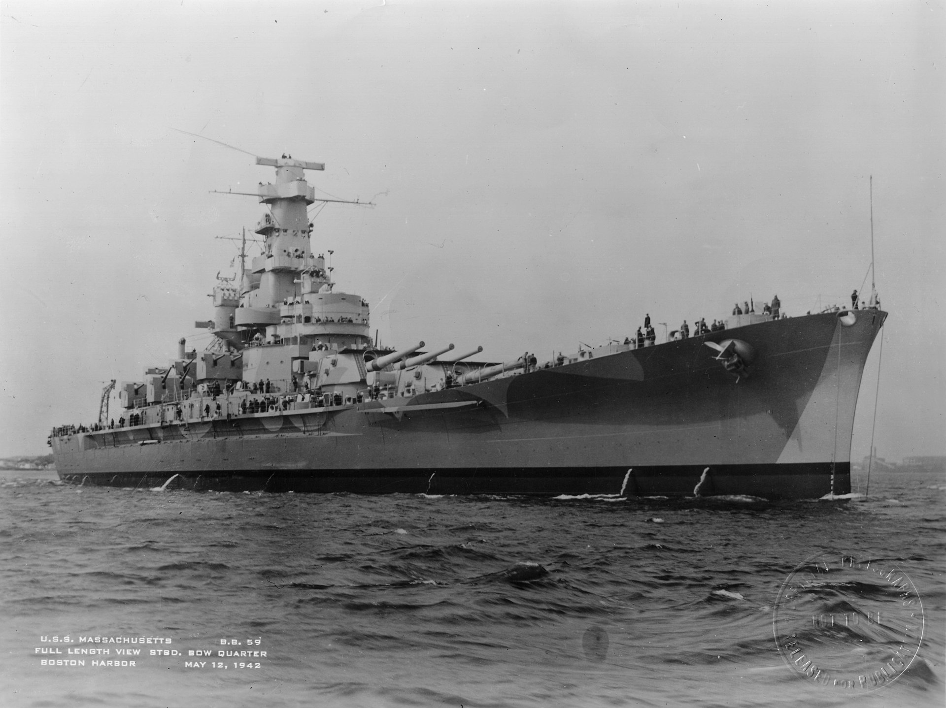 USS Massachusetts (BB-59): The Battleship That Fired The Last Shot Of ...