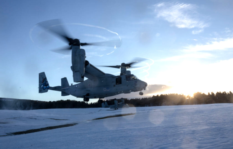 MV-22B Osprey taking off