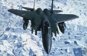 F-15 Eagle in flight