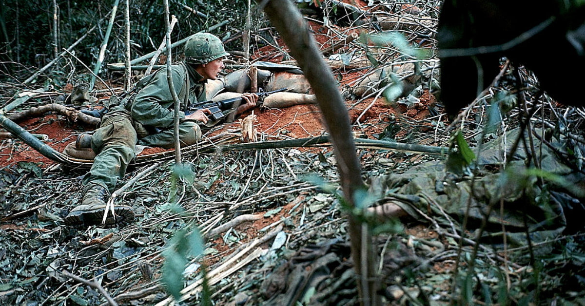 vietnam war traps vietcong