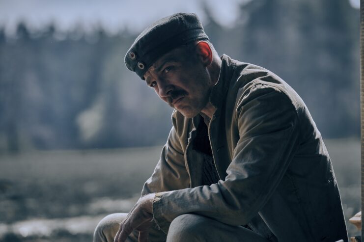 Albrecht Schuch as Stanislas "Kat" Katczinsky in 'All Quiet on the Western Front'