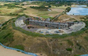 Aerial view of Fort Gilkicker