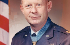 Military portrait of Bernard Fisher